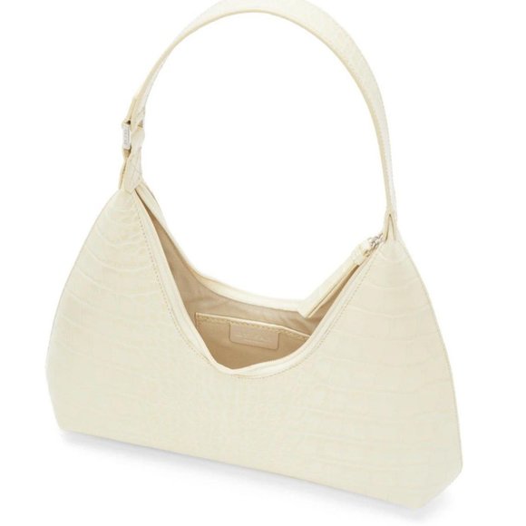 BY FAR Off-White Croc Amber Bag - Picture 4 of 8